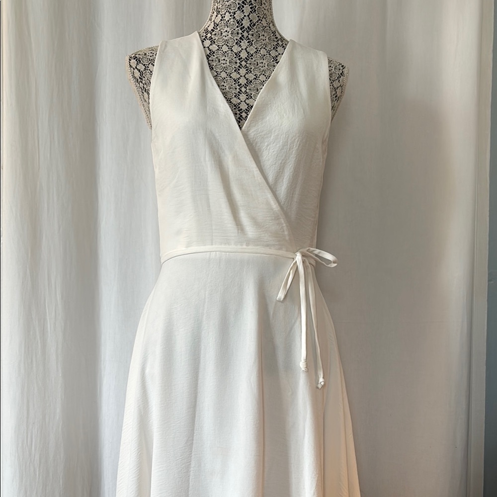 Last Tango surplice faux wrap dress